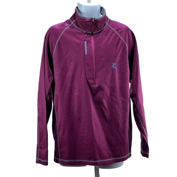 Antigua Womens Desert Dry Xtra Lite 1/4 Zip Pullover Jacket - Size M - - Picture 1 of 15